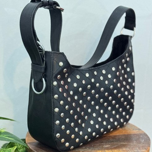 [Pre-order} GRETA: Vegan Leather Stud Bag