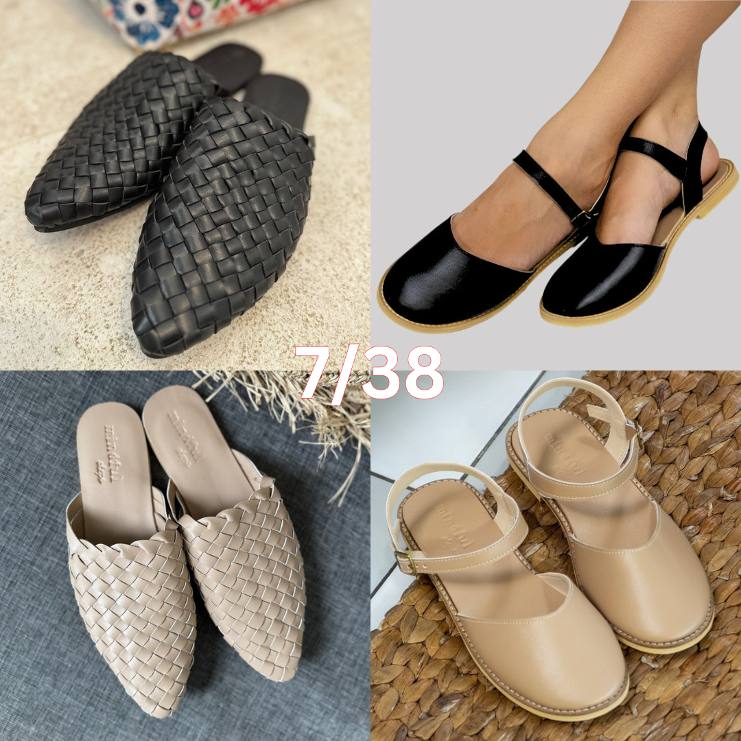 Size 38 BUNDLE (fits foot length 23.5cm)