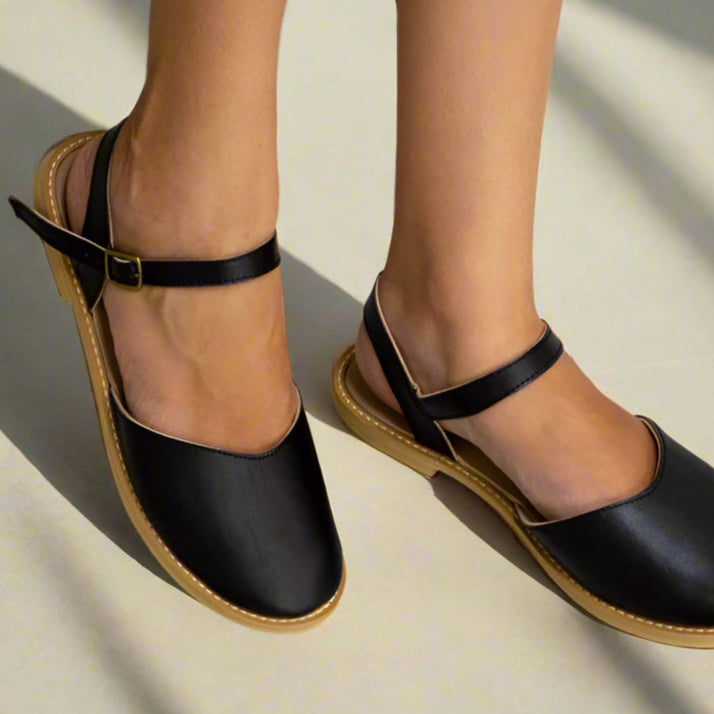 Black sandals
