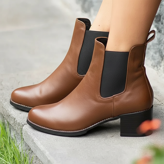 [Pre-order] CHRISSIE: Vegan Leather Boots