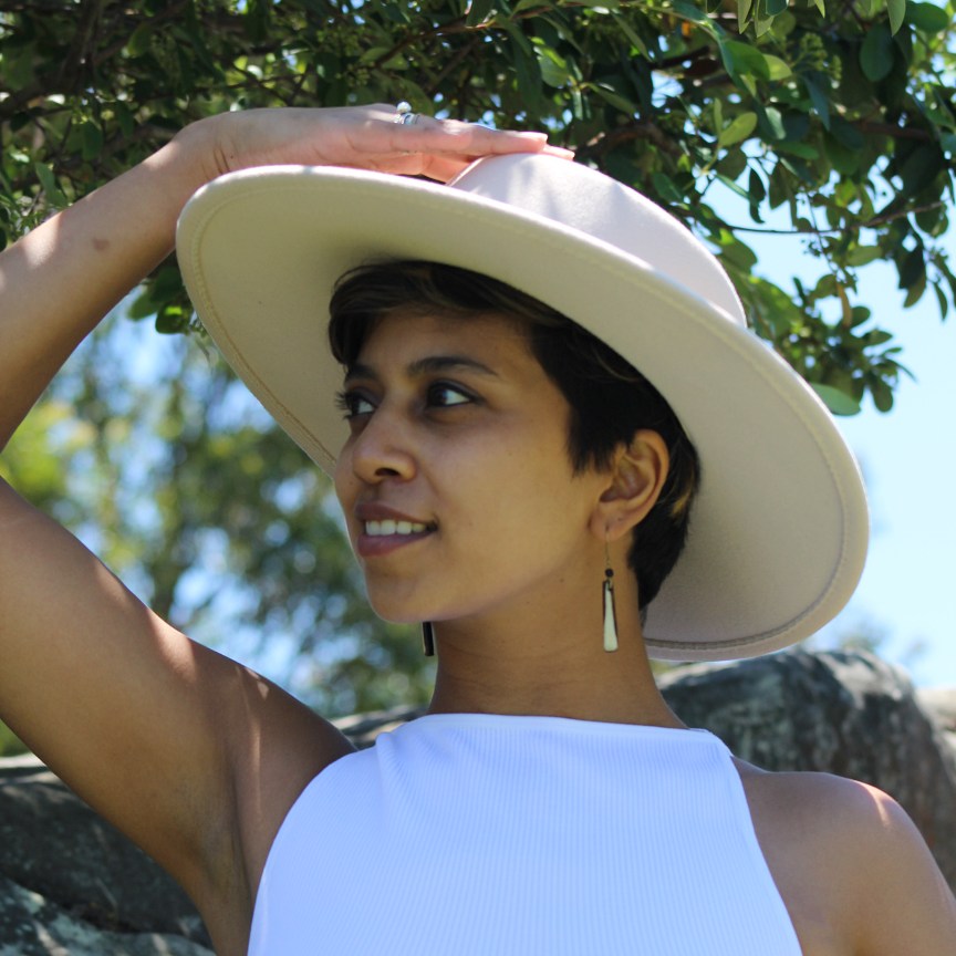 Vegan felt Boater hat, four colours. All hats are adjustable. The hats come with a matching cotton decorative belt. This wide brimmed boater hat is crafted from a cotton and polyester blend, so cruelty free to animals, and the hats are made in a small studio in China, where staff are paid well and work in a safe place.