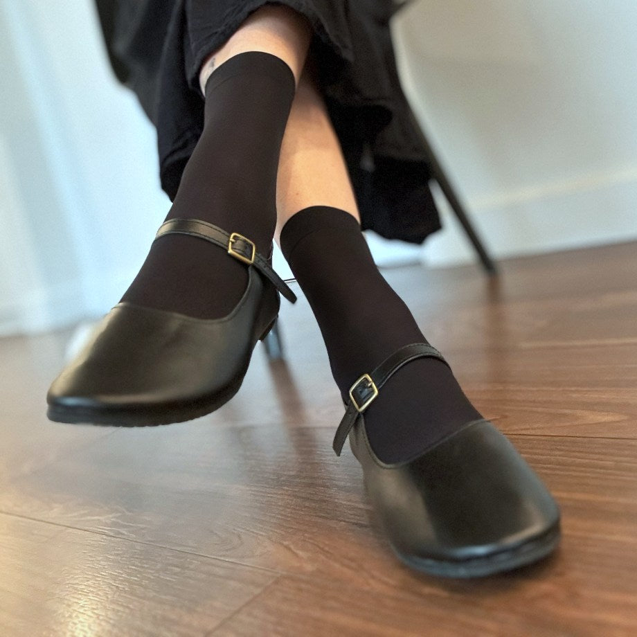 EVIE: Vegan Leather Ballet Flats Fits: 35 | 36 | 41