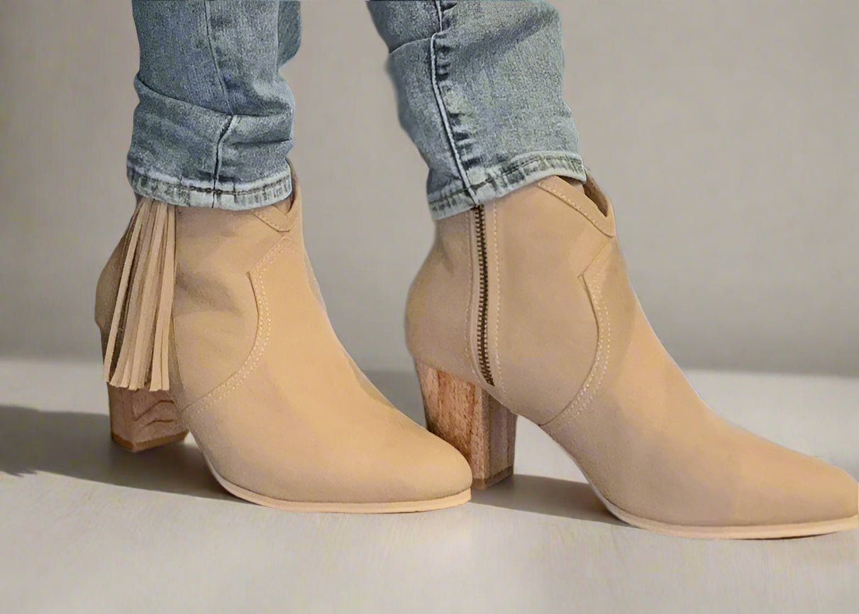 [Pre-order] MICHELLE: Vegan Suede Boots