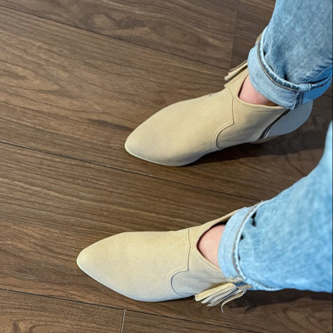 MICHELLE: Vegan Suede Boots fits sz: 39 |42