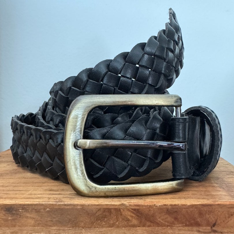 MAGGIE: Vegan Leather Braided Belt in 3 colours