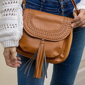 IVANA: Vegan Leather Bag Amber