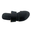 BODHI Handmade Black Slides in Vegan Eco Leather