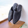 KYND Handmade Mules in Black Vegan Eco Leather