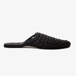 Kynd Slide in Black Vegan Leather