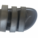 Mindful Steps Boutique Sandals EMMA - Chunky Gladiator Sandals in Black Vegan Leather