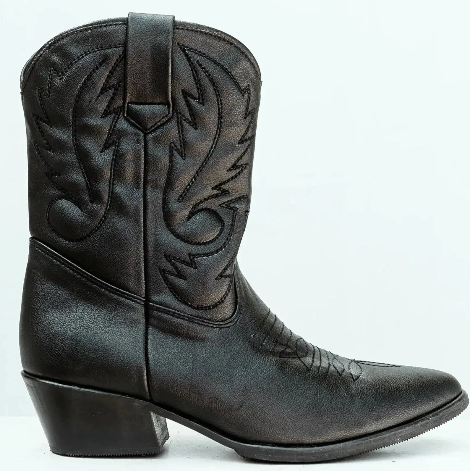 Dressy black cowboy boots hot sale